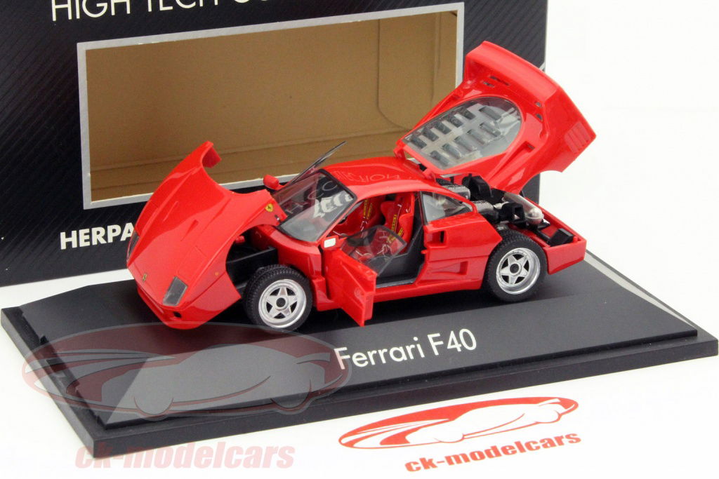 Herpa 1:43 Ferrari F40 red CK920619 model car CK920619