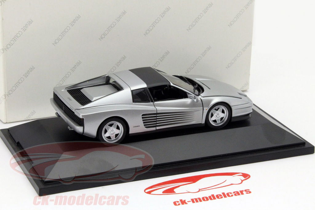 Herpa 1:43 Ferrari Testarossa Spyder silver CK920628 model