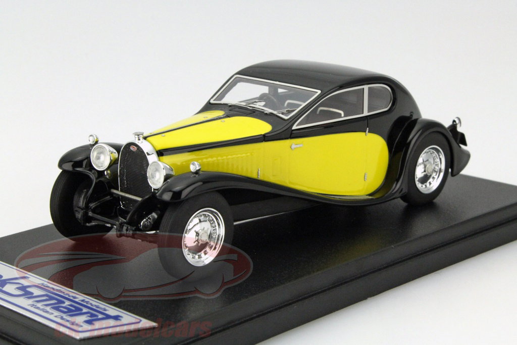 looksmart-1-43-bugatti-50t-superprofilee-black-yellow-ls439a/