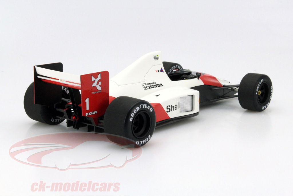 True Scale 1:18 Ayrton Senna McLaren MP4/5 #1 Winner monaco