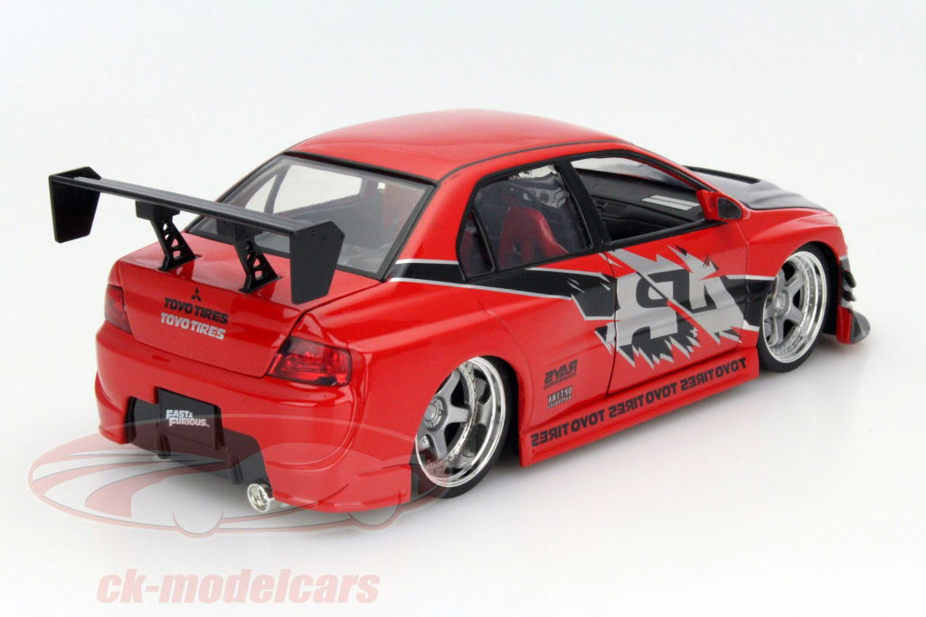 Jadatoys 1:18 Sean's Mitsubishi Lancer Evolution VIII Fast