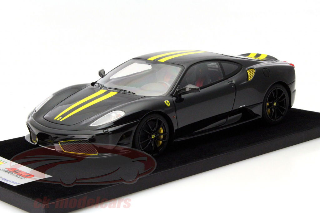 LookSmart 1:18 Ferrari F430 Scuderia black / yellow LS18_03H