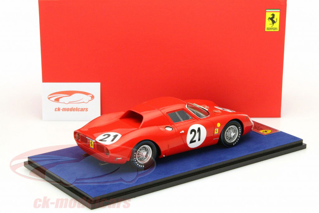 ルックスマートフェラーリ250LM 絶版 LookSmart 1:18 Ferrari 250LM #21 Winner 24h LeMans 1965