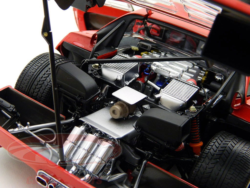 Kyosho 1:12 赤/赤ハイエンドでフェラーリF40ライトウェイトLM