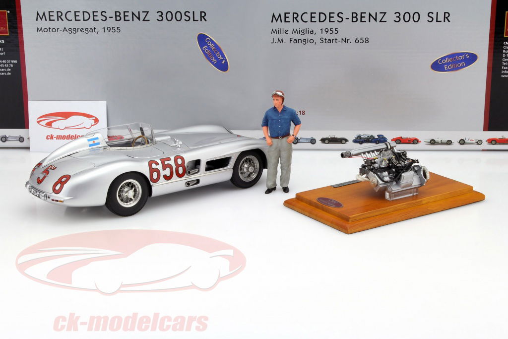 ミニカー 1/18 Mercedes-Benz 300 SLR Mille Miglia CMC 1/18 MERCEDES-BENZ 300 SLR MILLE MIGLIA NO,722 CAR MODEL