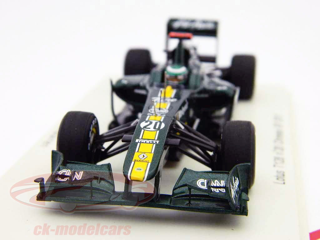 スパーク　Lotus Chinese GP 2011 トゥルーリ 1/43 Lotus T128, Formula 1, No. 21 2011 China GP, Jarno Trulli