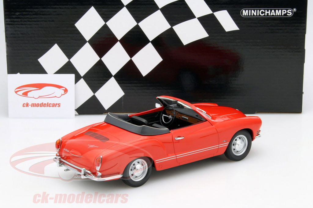 ミニカー MINICHAMPS VW KARMANN GHIA COUPE 1970 Minichamps 1:18 Volkswagen VW Karmann Ghia Year 1970 red