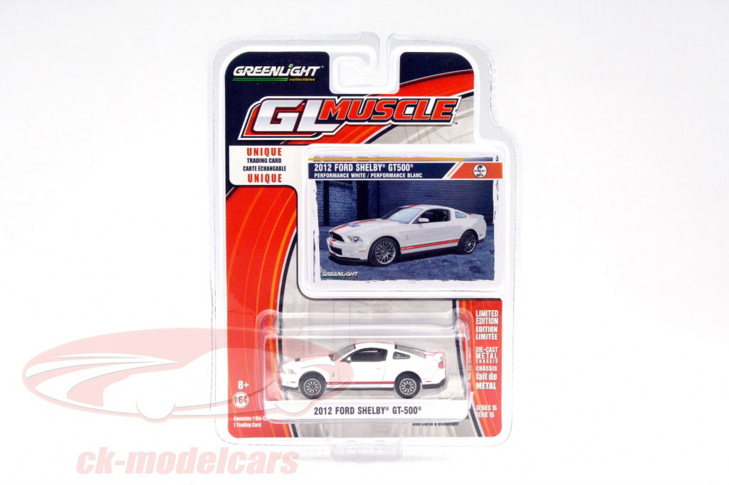 greenlight-1-64-ford-shelby-gt-500-ano-2012-blanco-rojo-13150/