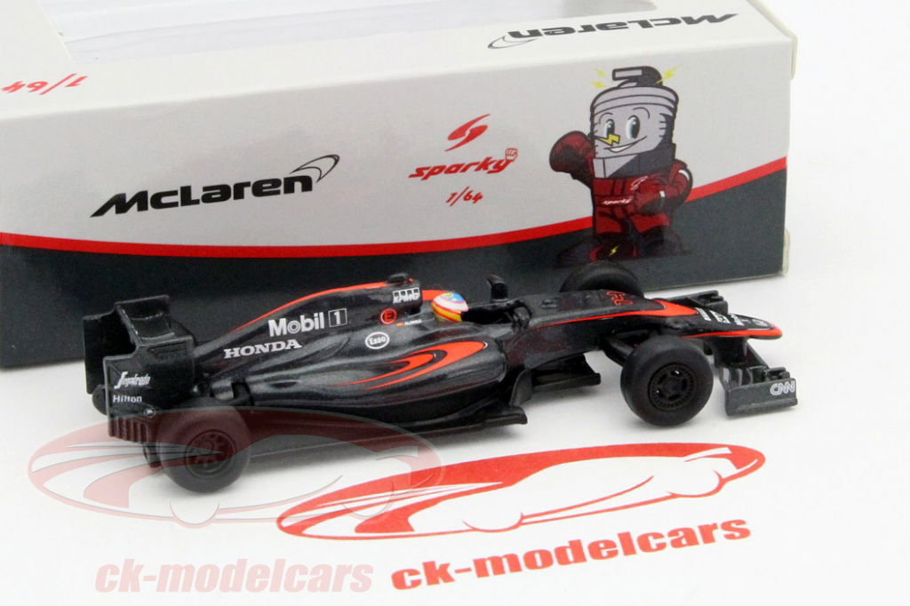 Spark 1:64 Fernando Alonso McLaren MP4-30 #14 Spain GP