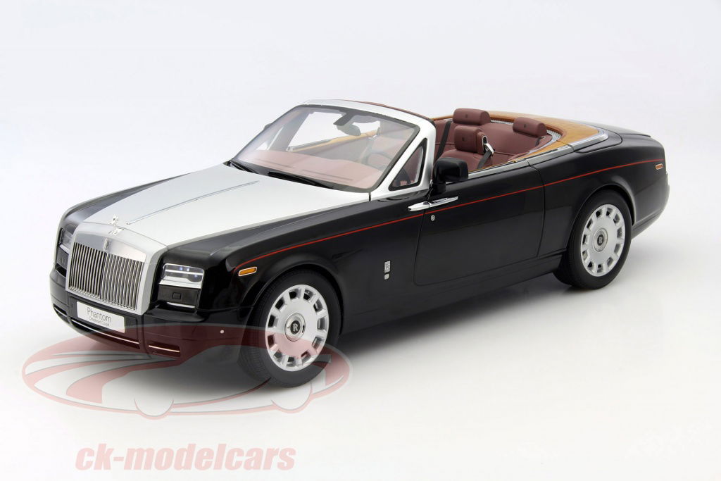 kyosho-1-12-rolls-royce-phantom-drophead-coupe-annee-2012-noir-argent-rouge-8641dbk/