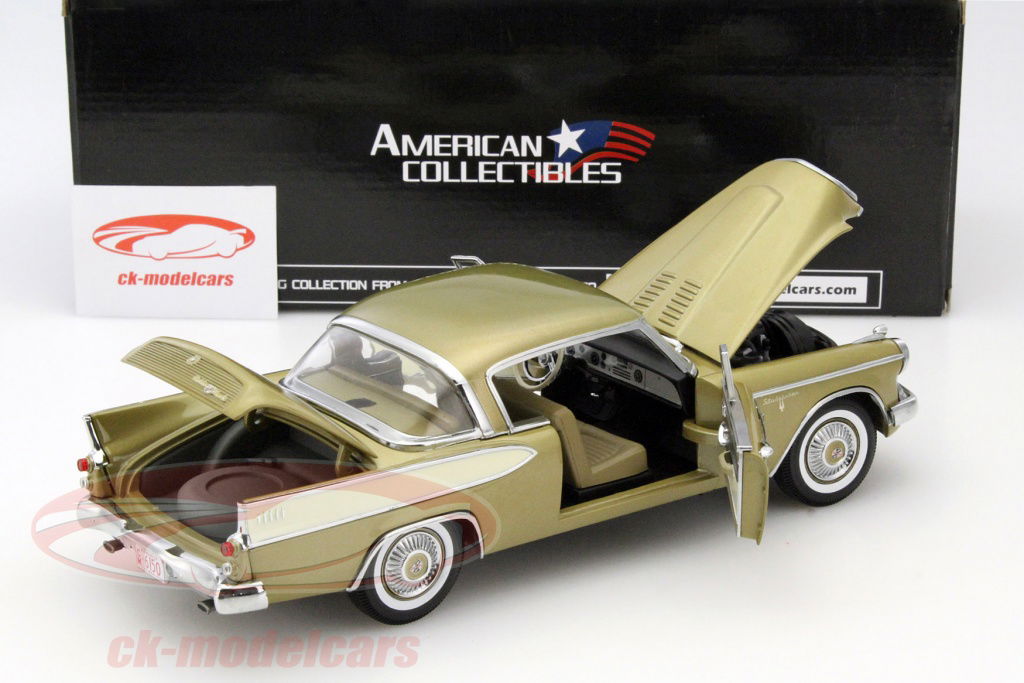 Sun Star Models 1:18 Studebaker Golden Hawk Year 1957 gold