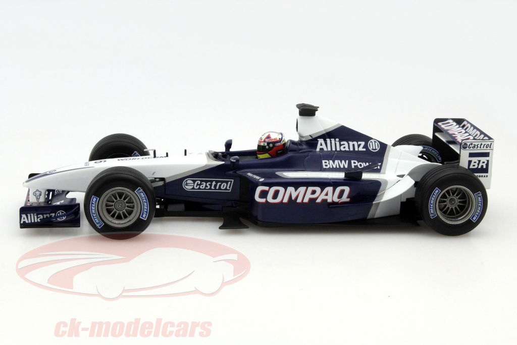 HotWheels 1:18 Juan Pablo Montoya Williams FW23 #6 formula 1