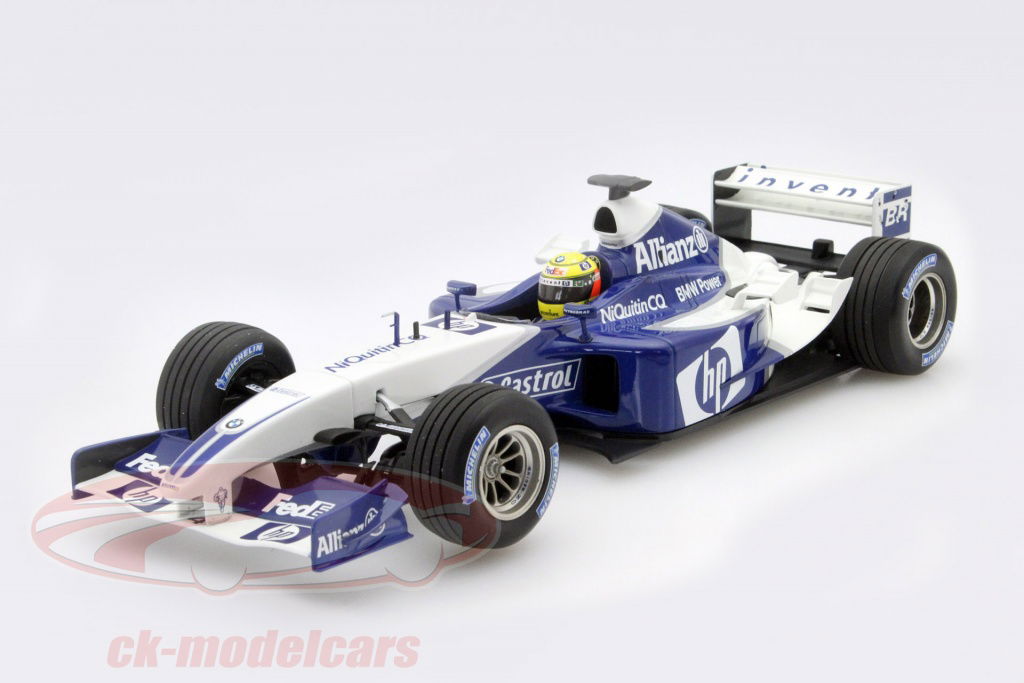 ウィリアムズFW25 F1カー ミニカー 1/18スケール Minichamps 1:18 Ralf Schumacher Williams FW25 #4 formula 1