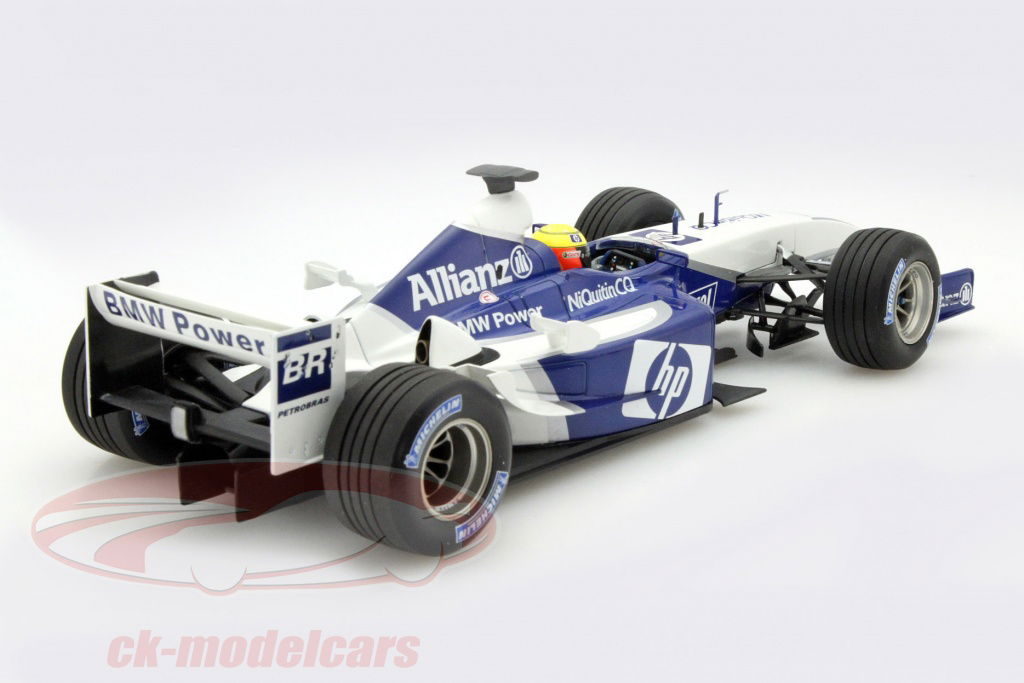 ウィリアムズFW25 F1カー ミニカー 1/18スケール Minichamps 1:18 Ralf Schumacher Williams FW25 #4 formula 1