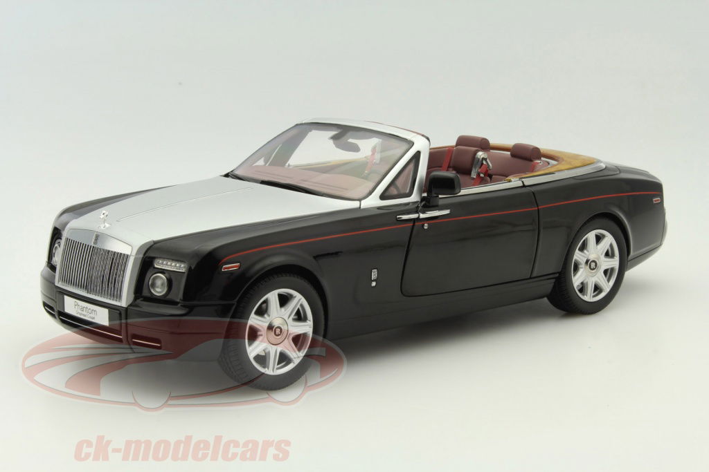 Kyosho 1:18 Rolls Royce Phantom Drophead Coupe diamond black