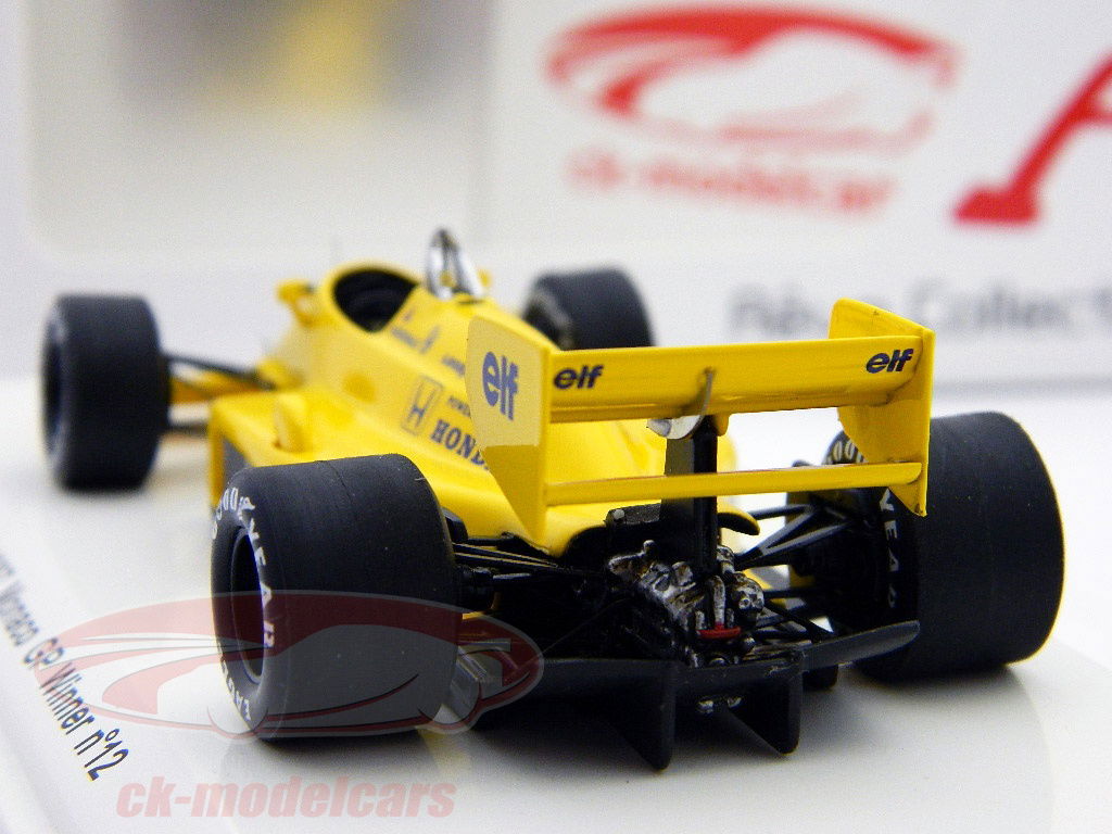 Spark 1:43 A.セナロータス99T＃12のF1優勝モナコGP 1987 分