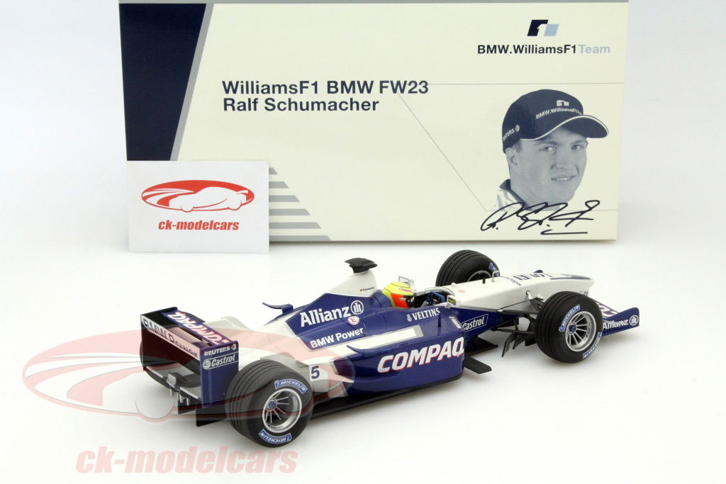 特価 MINICHAMPS (1/18) ウィリアムス FW23 Minichamps 1:18 R. Schumacher Williams BMW FW23 #5 F1 2001