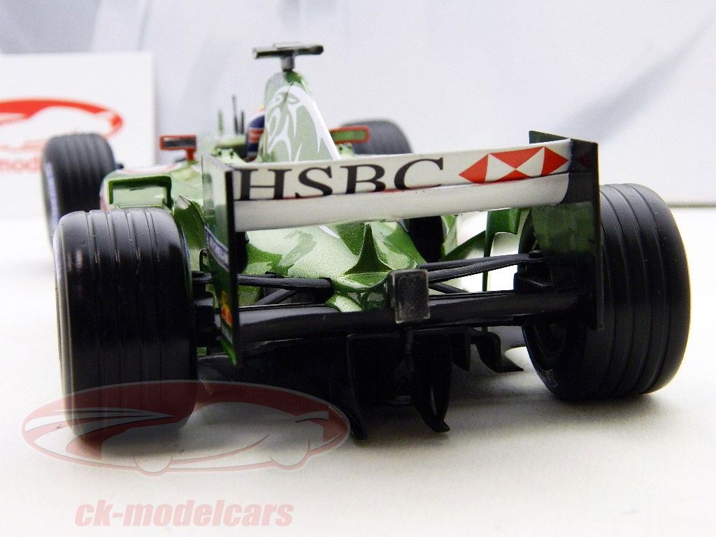 HotWheels 1:18 M. Weber Jaguar Racing R5 formula 1 2004