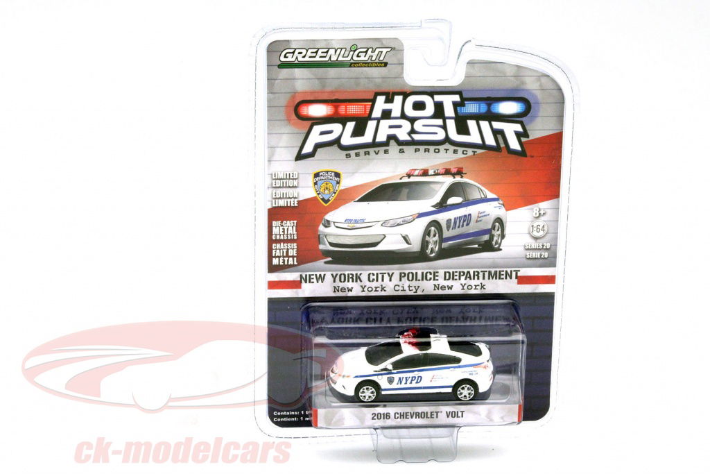 greenlight-1-64-chevrolet-volt-nypd-year-2016-white-42770-e/