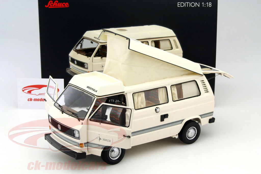 603-020 シュコー 1/18 VW T3 Westfalia Joker 1/18 Schuco Volkswagen VW T3a Westfalia Camper Joker (Red