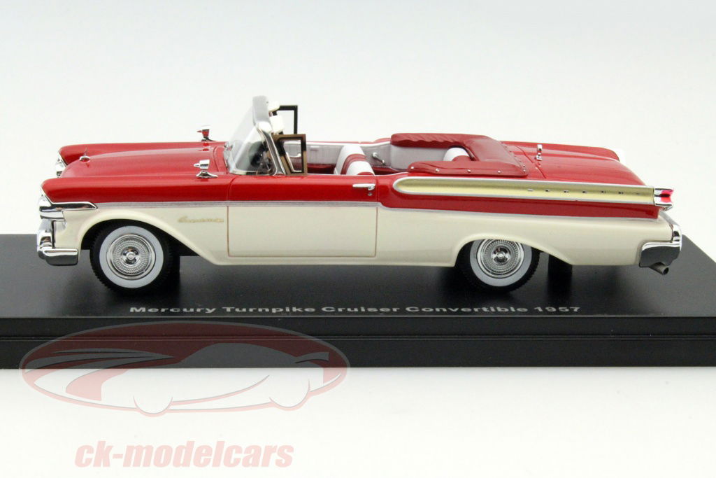 ネオ/'57 Mercuryマーキュリー Turnpikeターンパイク 1/43 Neo 1:43 Mercury Turnpike Cruiser Convertible Year 1957 red