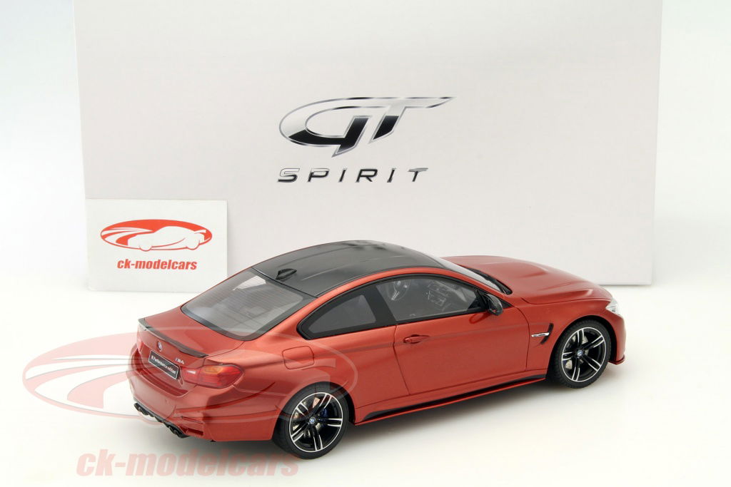 GT-SPIRIT 1:18 BMW M4 M-Performance Edition orange ZM055