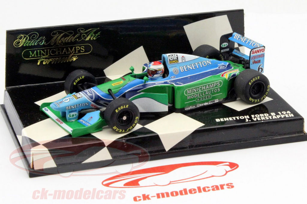 完成品 Benetton B194 - 1/43 BBR MET10 Benetton B194 Michael Schumacher 1994 Rare Formula F 1