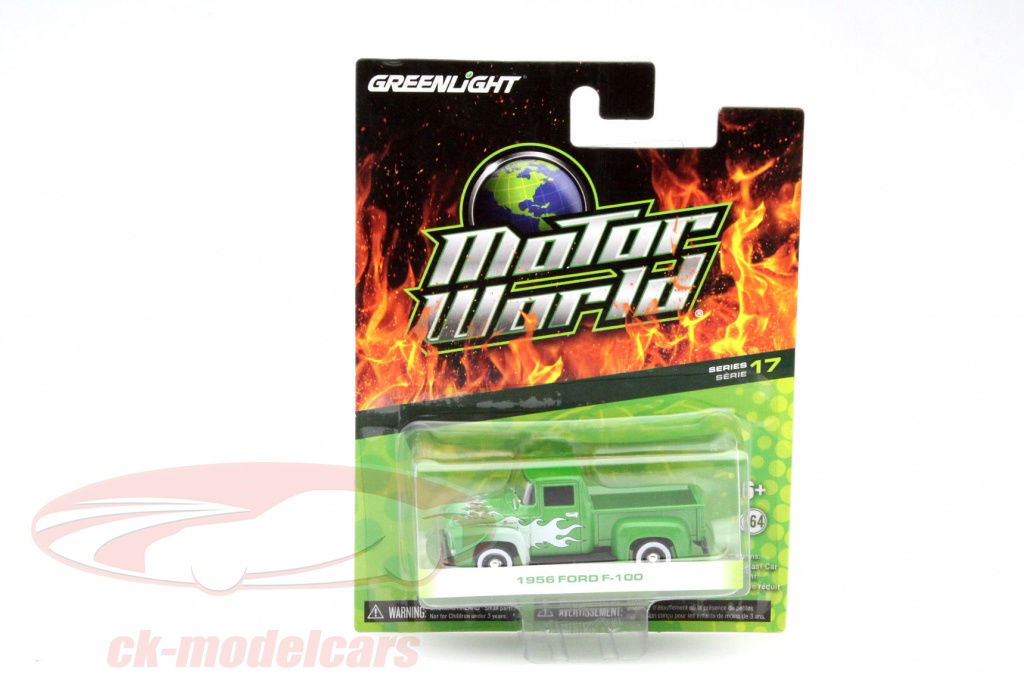 greenlight-1-64-ford-f-100-annee-1956-vert-96170/