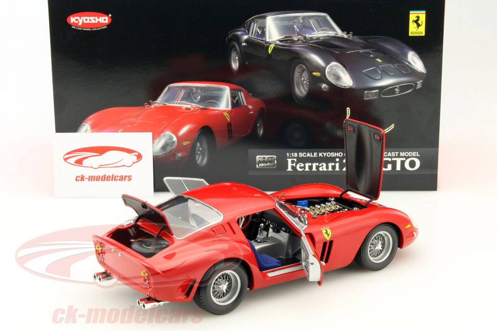 Kyosho 1:18 Ferrari 250 GTO 红08437R 模型汽车08437R