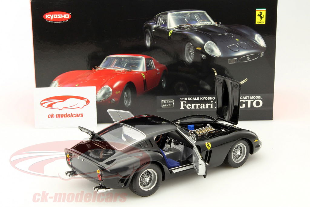Kyosho Ferrari 250 GTO 1:18 新品未開封 Kyosho 1:18 Ferrari 250 GTO black 08437BK model car 08437BK