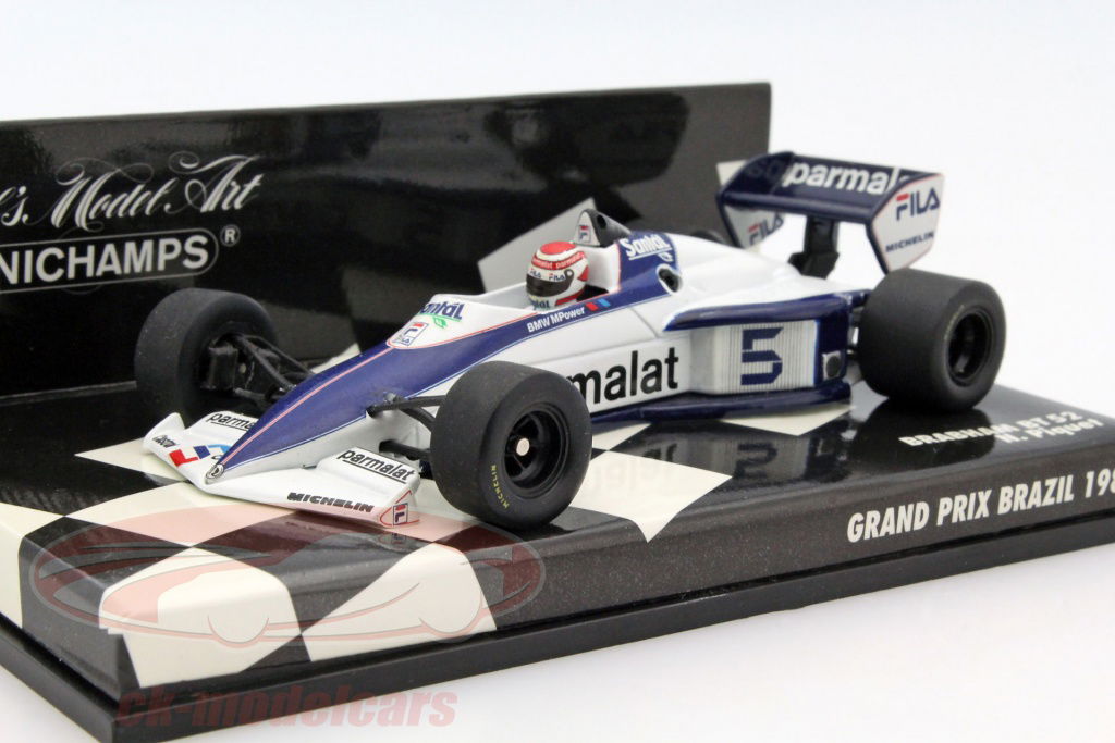 Minichamps 1:43 Nelson Piquet Brabham BT52 #5 brazil GP