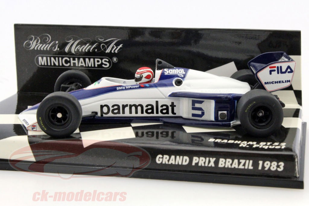 Minichamps 1:43 Nelson Piquet Brabham BT52 #5 brazil GP