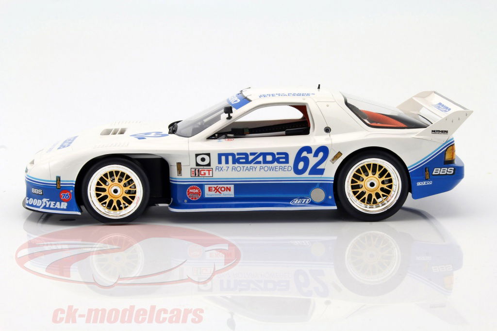 True Scale 1:18 Mazda RX-7 GTO #62 IMSA 2015 Mazda Speed