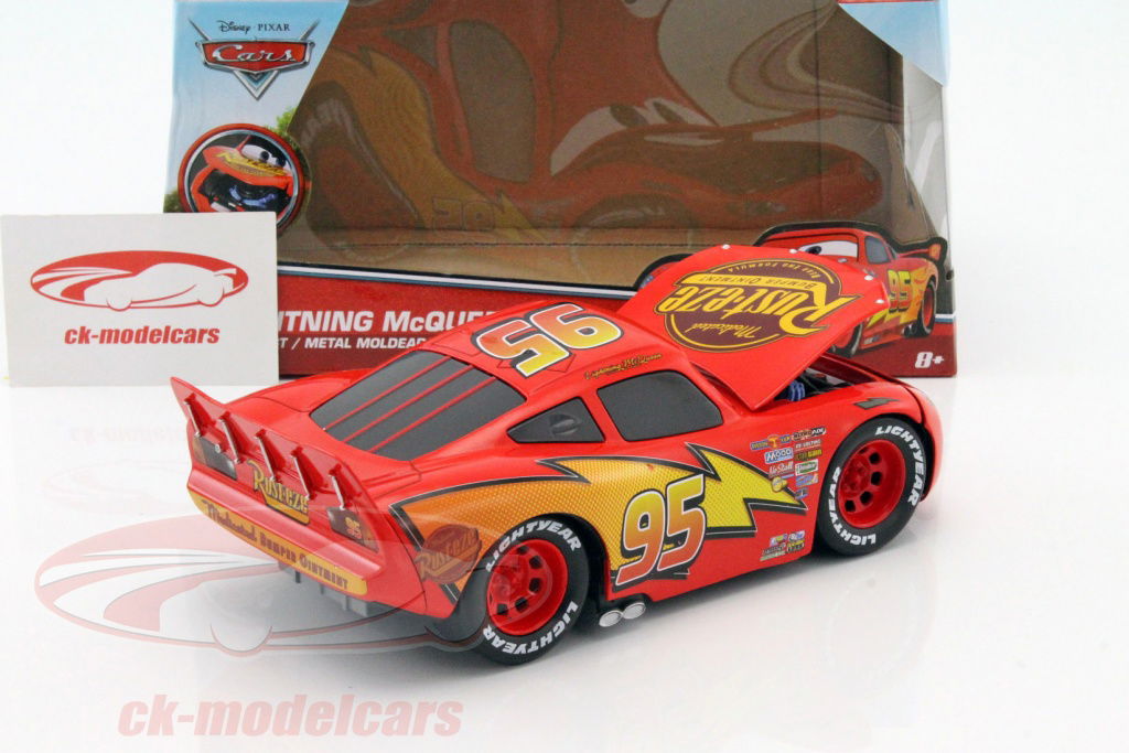 Jadatoys 1:24 Lightning McQueen out the Movie Disney Cars 1