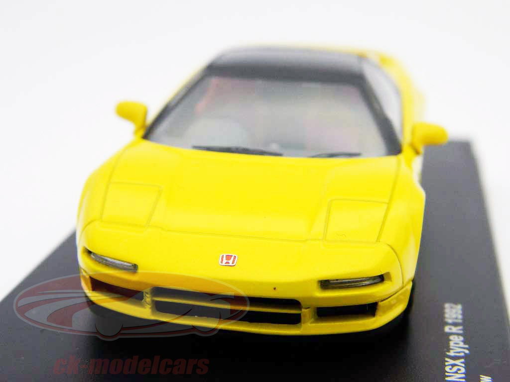 Kyosho 1:43 ホンダNSXタイプRのBJ。 1992インディイエロー/黄