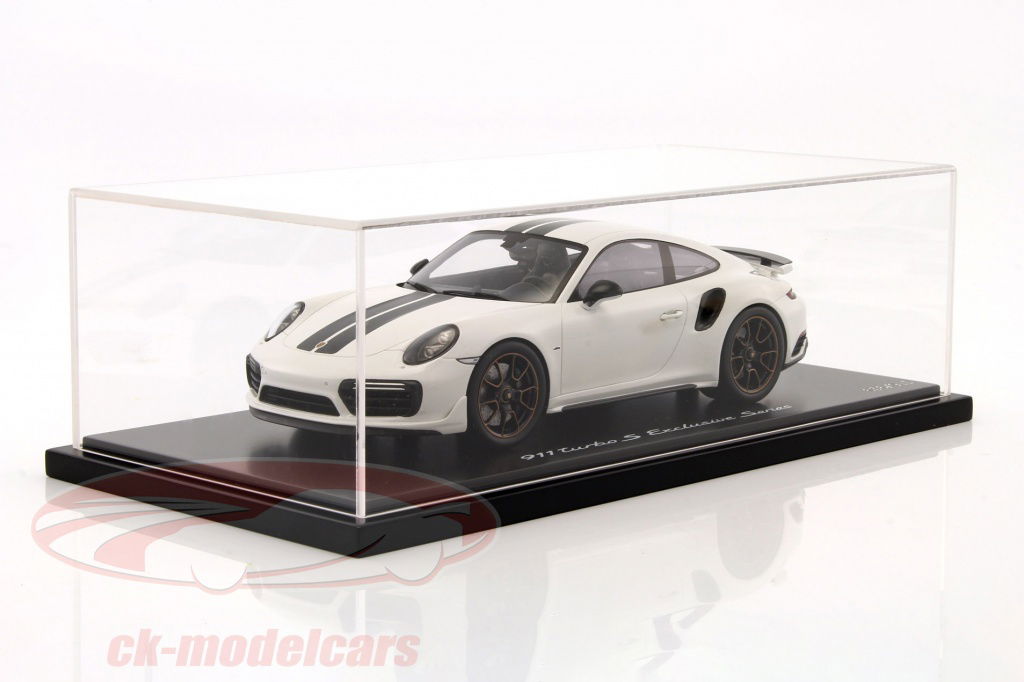 スパーク　911 Turbo S Exclusive Series 1/43 Porsche 911 Turbo S Exclusive Series (991.2) Graphite Blue