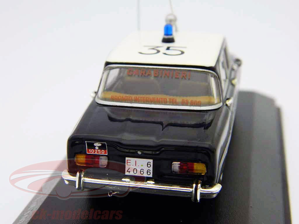 Minichamps 1:43 Alfa Romeo Giulia 1600 Carabinieri 1970