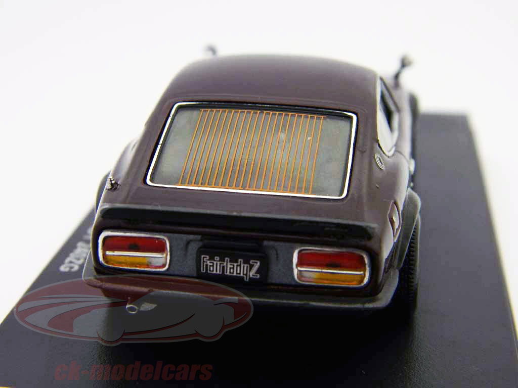 Kyosho 1:43 Nissan Fairlady 240ZG maroon brown 03167M model