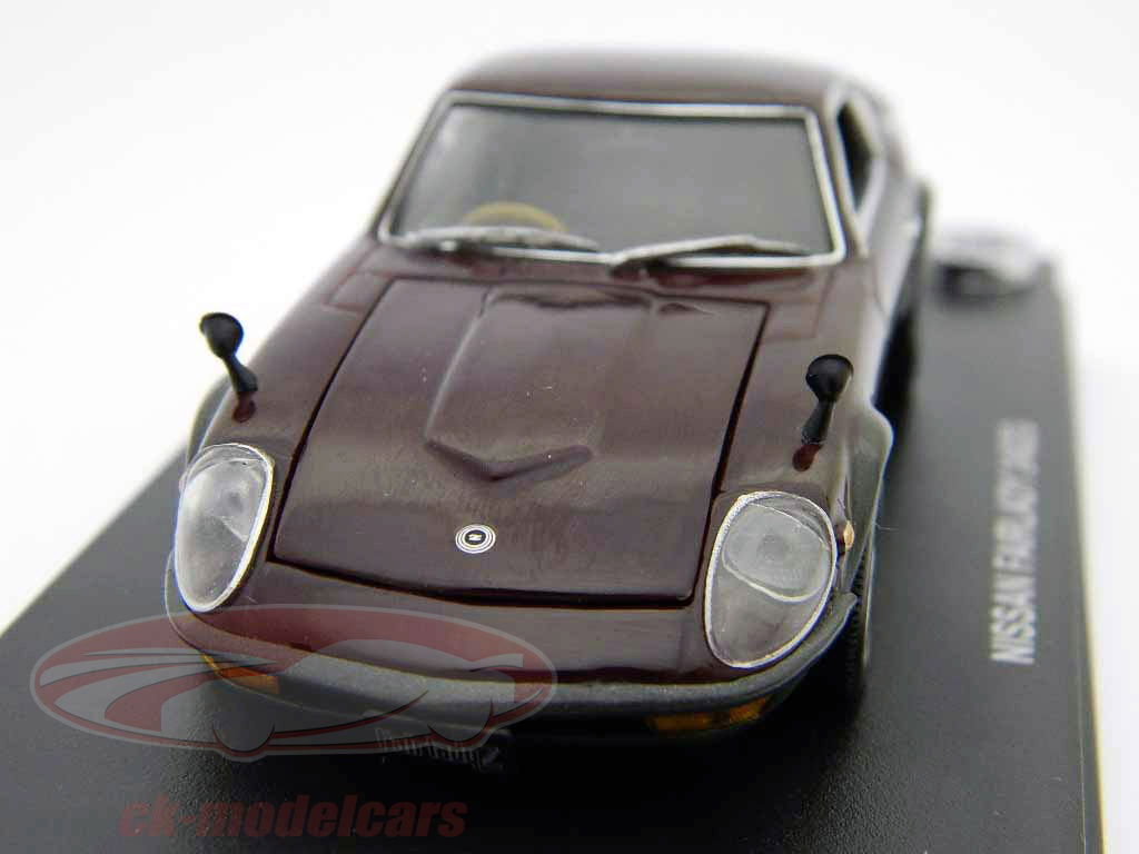 Kyosho 1:43 Nissan Fairlady 240ZG maroon brown 03167M model