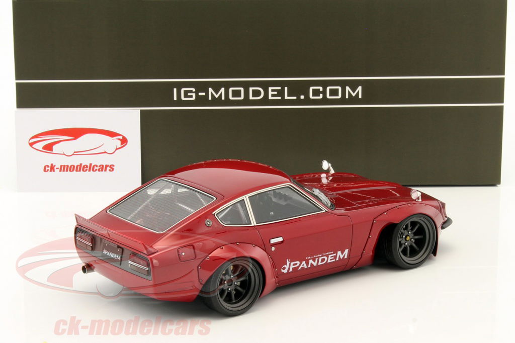Ignition Model 1:18 Pandem S30 Z 赤 メタリック IG1006 モデル