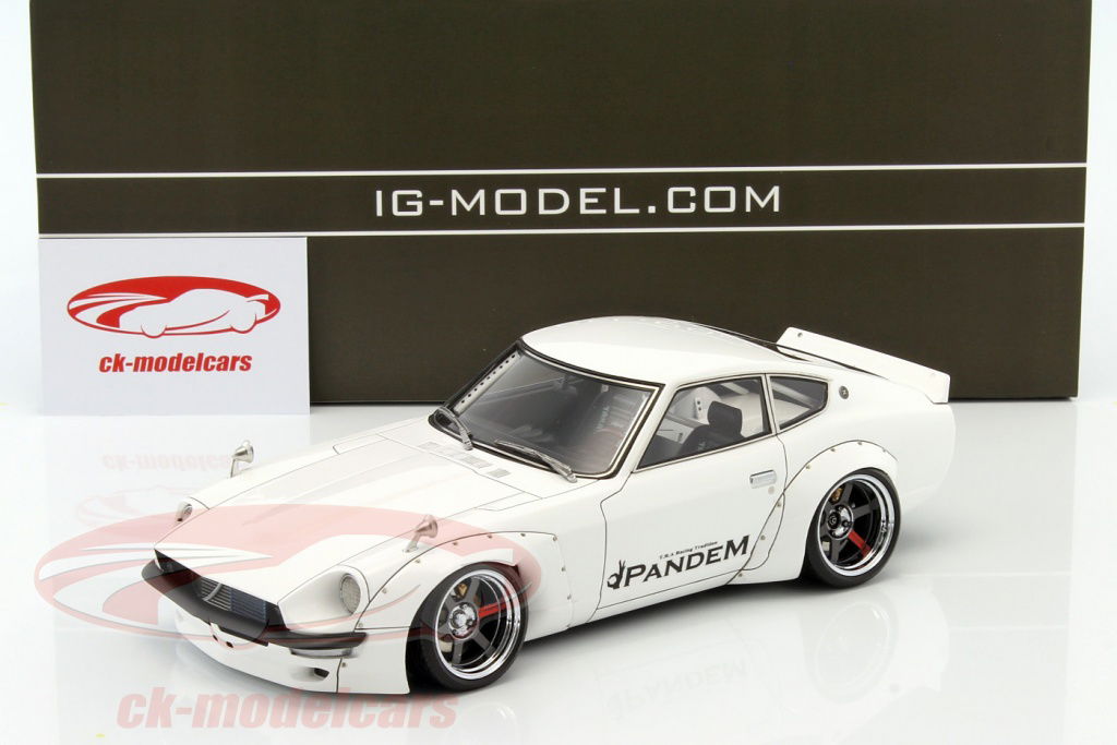 Ignition Model 1:18 Pandem S30 Z 白 IG1008 モデル 車 IG1008