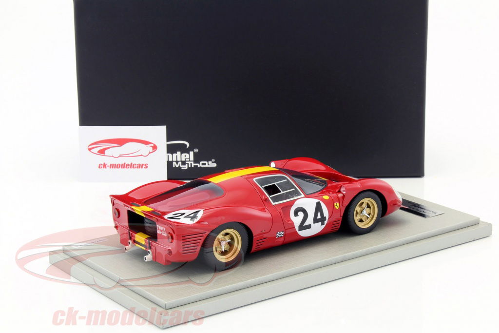 Tecnomodel 1:18 Ferrari 330 P4 #24 3rd 24h LeMans 1967