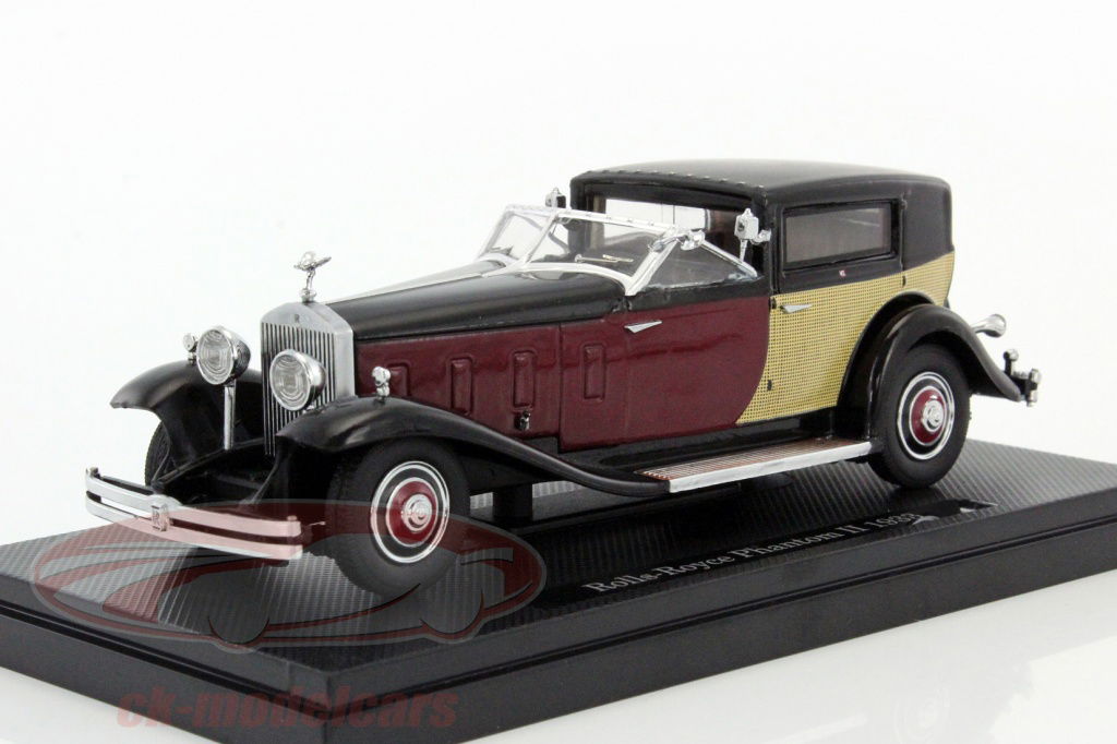 dongguan-1-43-rolls-royce-phantom-ii-construction-year-1933-ruby-red-black-gold-4631301/