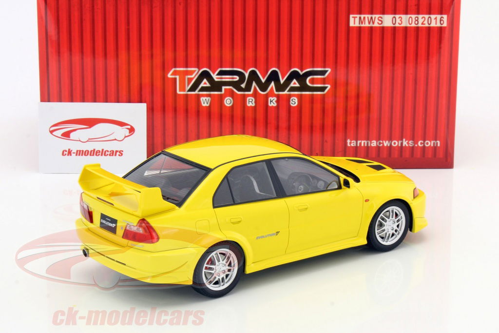 Tarmac Works 1:18 Mitsubishi Lancer Evolution V GSR year