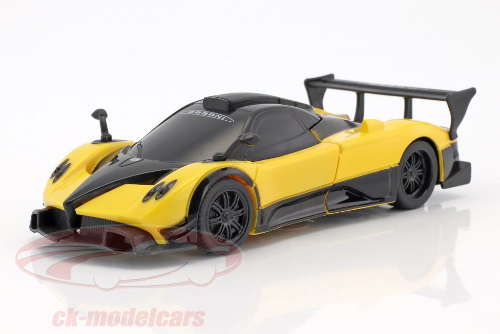 パーツ zonda 15c Peako 1:43 Pagani Zonda Cinque Year 2009 green / Carbon
