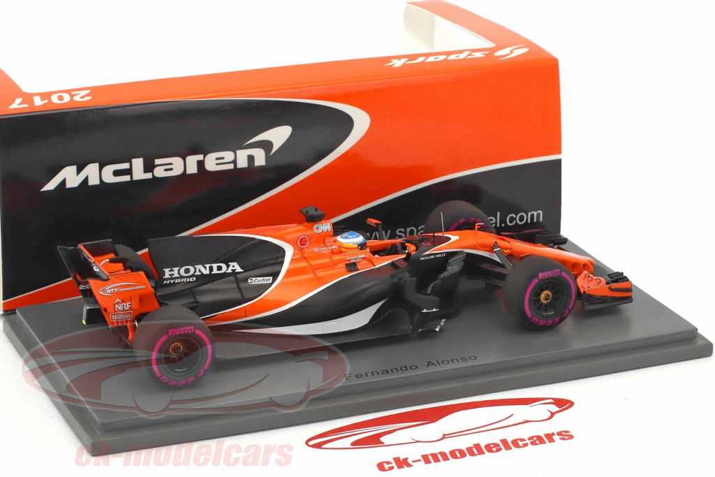 F1速報別注 スパーク マクラーレン MCL32 ホンダ 2017 モナコGP F1速報別注 スパーク マクラーレン MCL32 ホンダ 2017 モナコGP