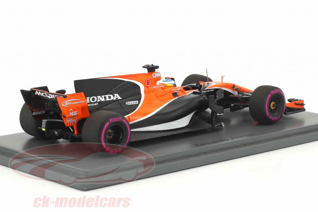 F1速報別注 スパーク マクラーレン MCL32 ホンダ 2017 モナコGP F1速報別注 スパーク マクラーレン MCL32 ホンダ 2017 モナコGP