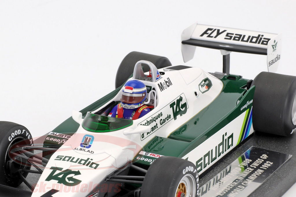 Minichamps 1:18 Keke Rosberg Williams FW08 #6 Winner