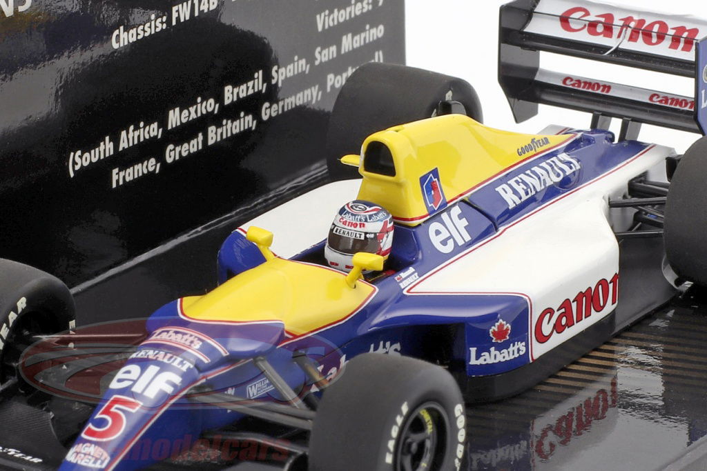 Minichamps 1:43 Nigel Mansell Williams FW14B #5 World