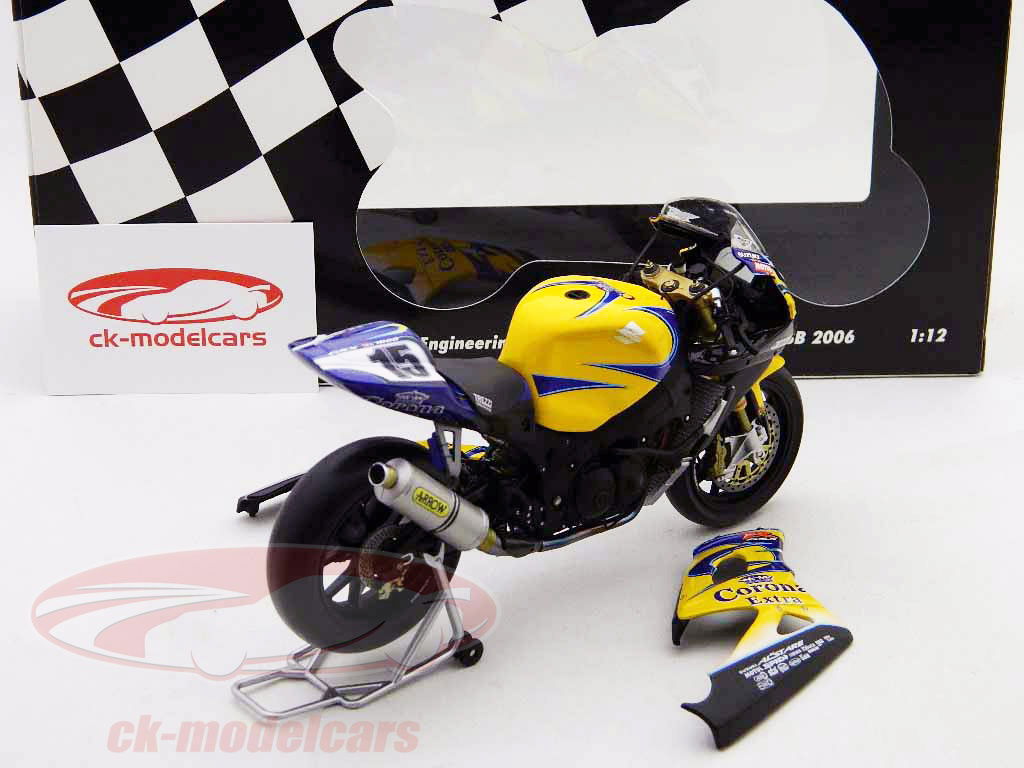 Minichamps 1:12 F·フォレットスズキGSX-R1000コロナエクストラ
